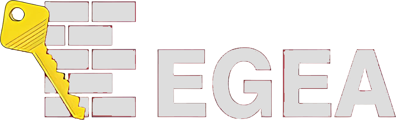 Schele Egea — Logo alb