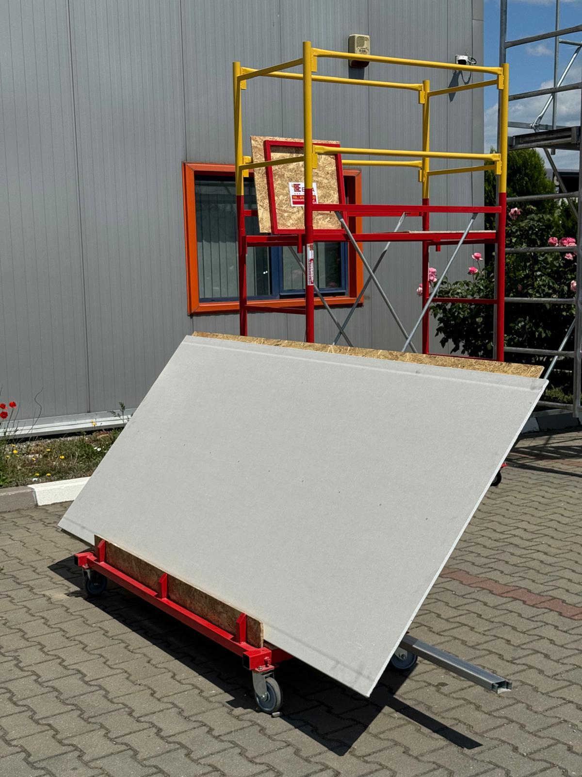 Carucior Demontabil Transport Materiale Constructii - imagine 2